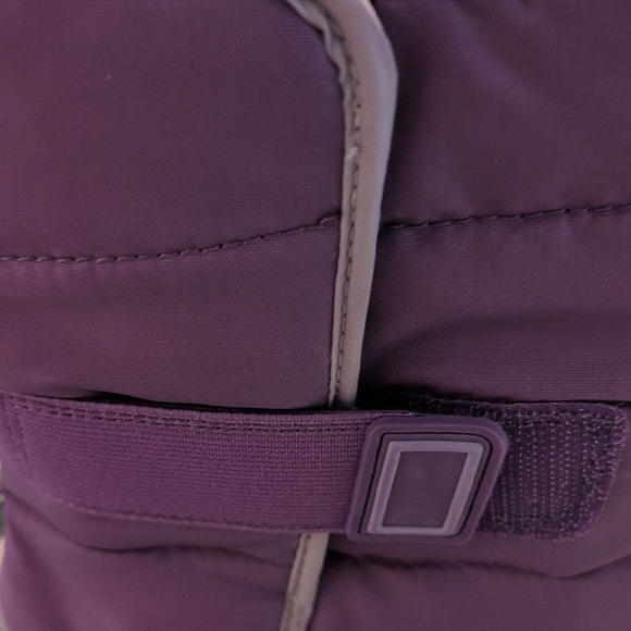 Cat & Jack Purple Kids Snow Boots - Picture 4 of 6